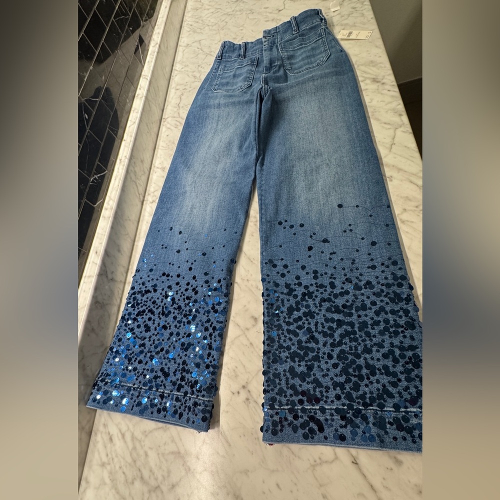 Anthropologie Colette Wide Leg Jeans by Mauve